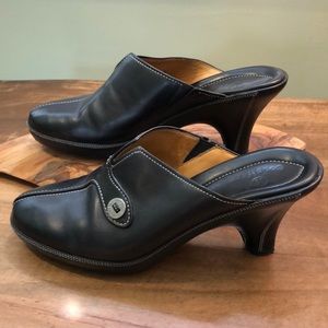 Cole Haan Black Clogs; Size 7